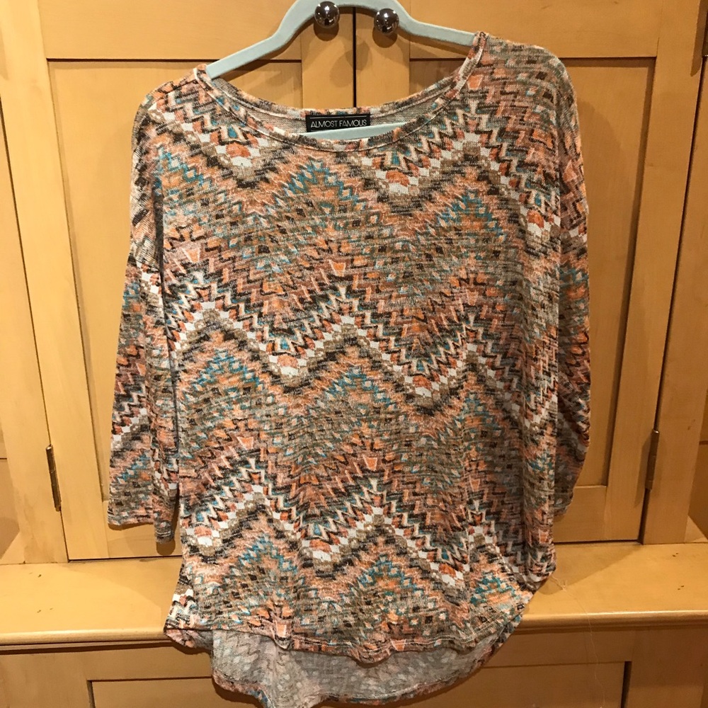 Fun patterned sweater
